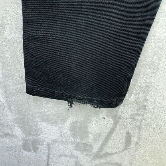 Vtg USA Harley Davidson Black Jeans Denim Women's Size 2 Long Classic Fit 24x33 - Picture 8 of 16